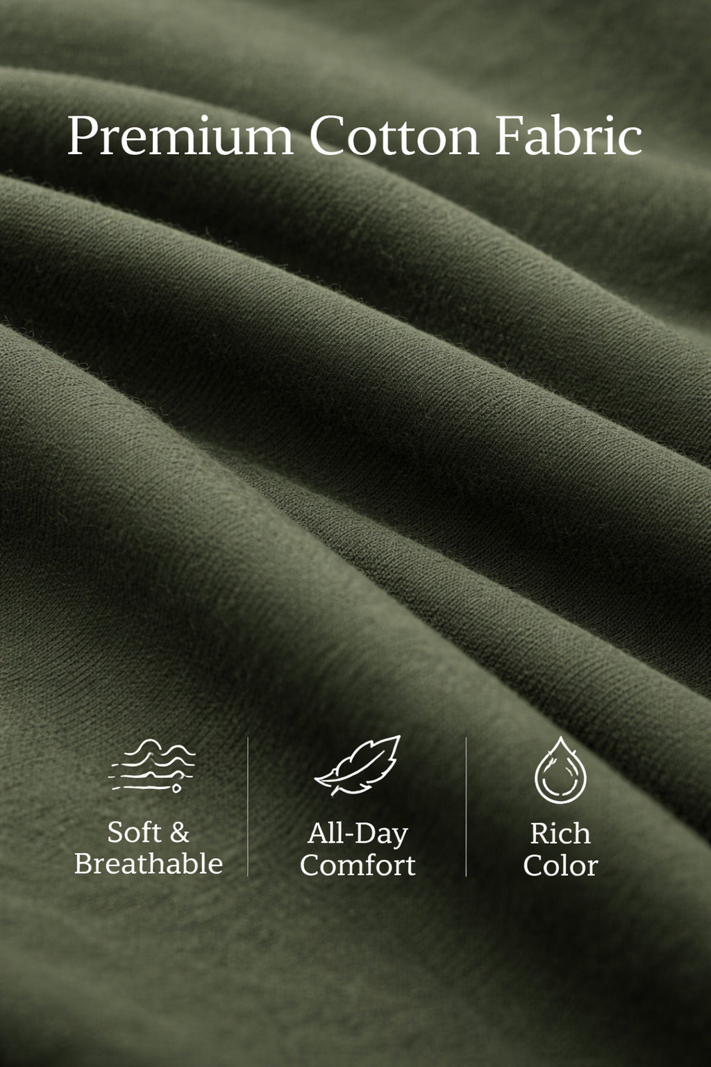 Men’s Premium Oversized Green T-Shirt | Relaxed Fit | Casual Streetwear