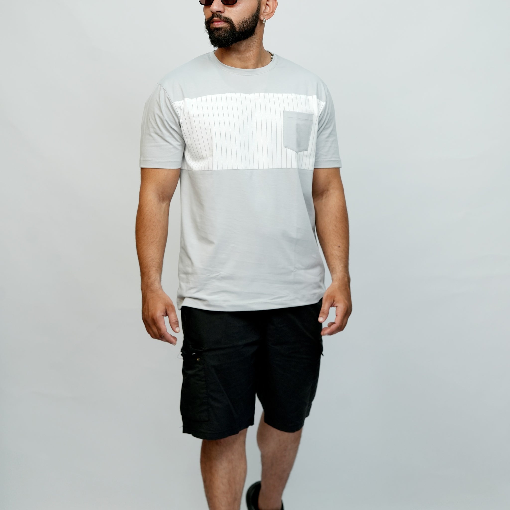 SMOKHEAD: Geometric Precision White Tee